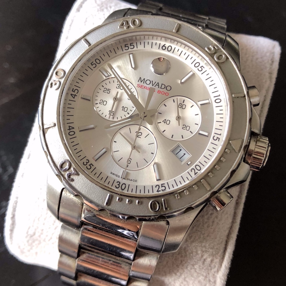 Mens Movado Series 800 Watch